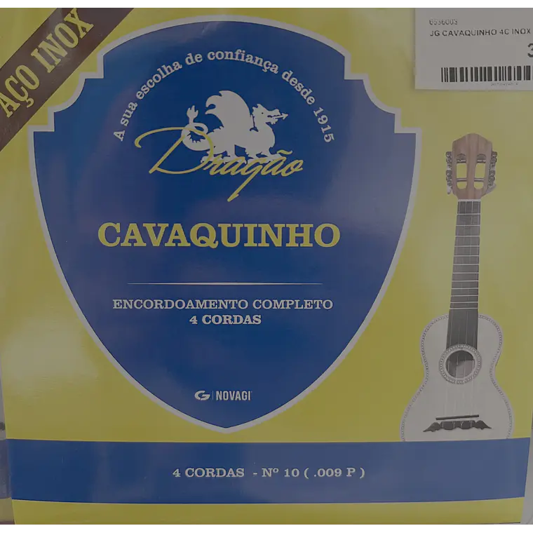 Cordas para Cavaquinho 4 cordas aço inox ref.081 1