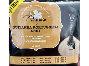 Cordas para Guitarra Portuguesa Lisboa Aço Inox ref.073