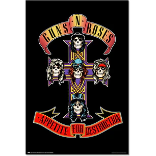 Póster Guns N' Roses Appetite For Destruction