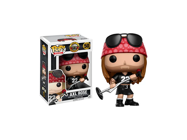 Figura Funko POP! Rocks: Guns N' Roses - Axl Rose 50 1