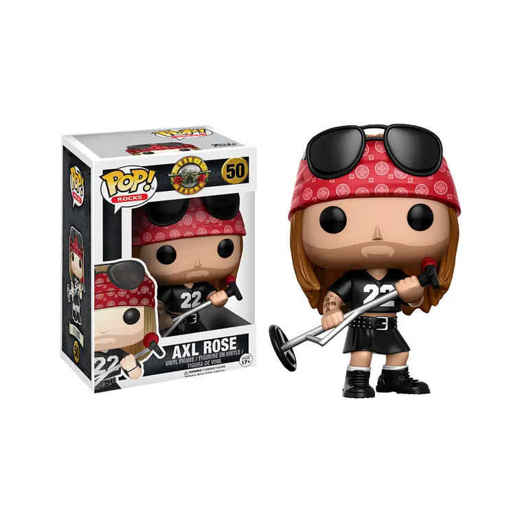 Figura Funko POP! Rocks: Guns N' Roses - Axl Rose 50 1