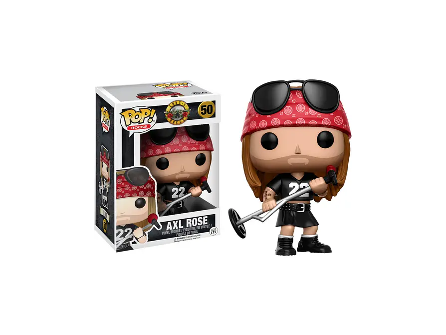 Figura Funko POP! Rocks: Guns N' Roses - Axl Rose 50 1