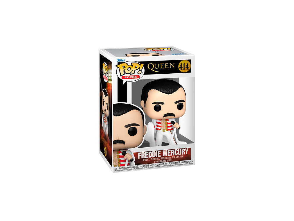 Figura Funko POP! Rocks: Queen - Freddie Mercury with Cape 414 1