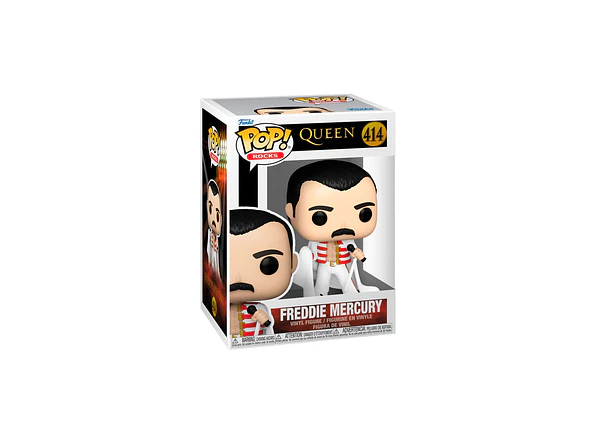 Figura Funko POP! Rocks: Queen - Freddie Mercury with Cape 414 1