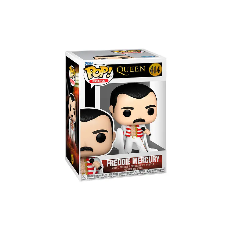 Figura Funko POP! Rocks: Queen - Freddie Mercury with Cape 414 1