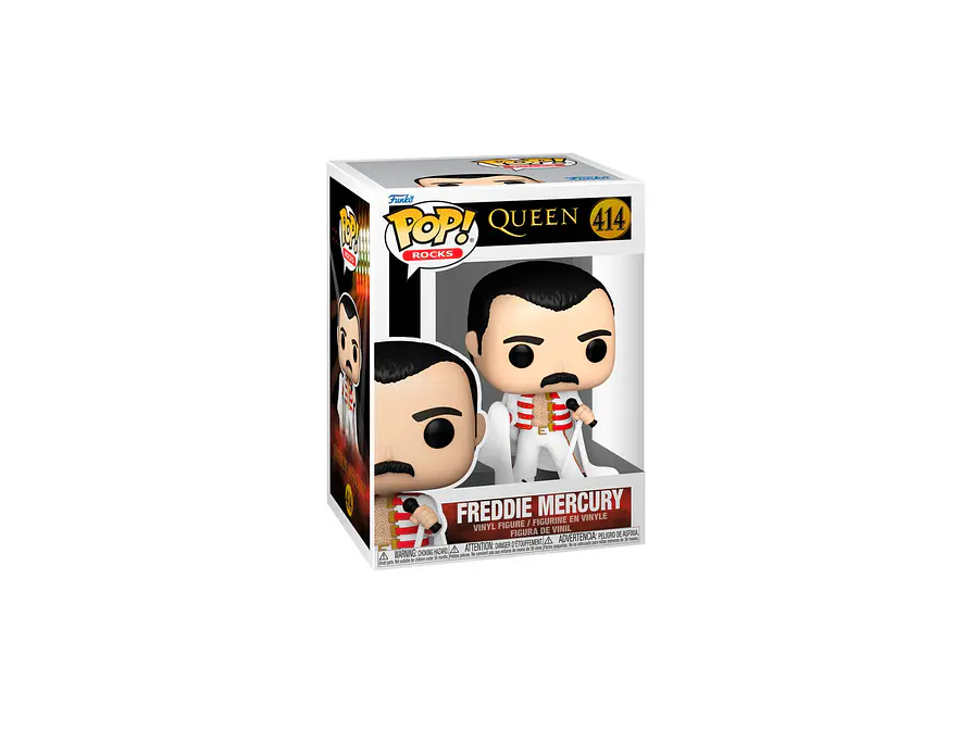 Figura Funko POP! Rocks: Queen - Freddie Mercury with Cape 414 1