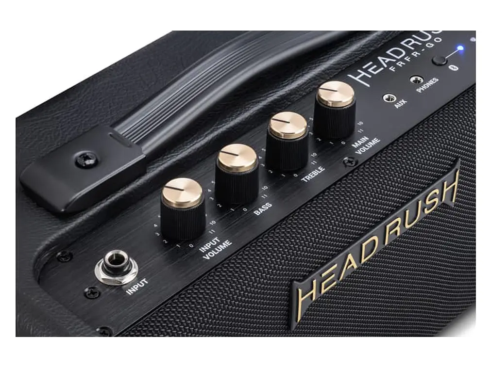 Headrush FRFR GO Recarregável 30W com Bluetooth 6