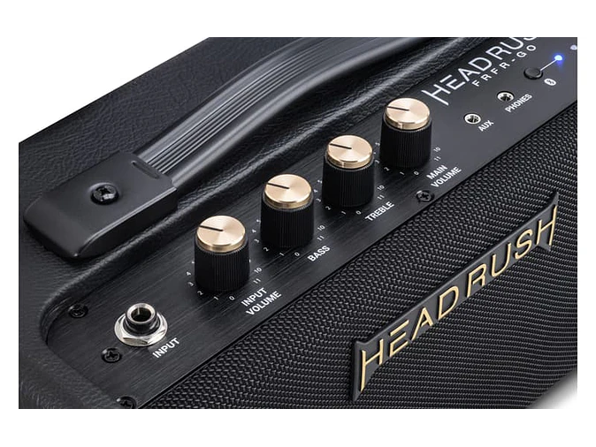 Headrush FRFR GO Recarregável 30W com Bluetooth 6