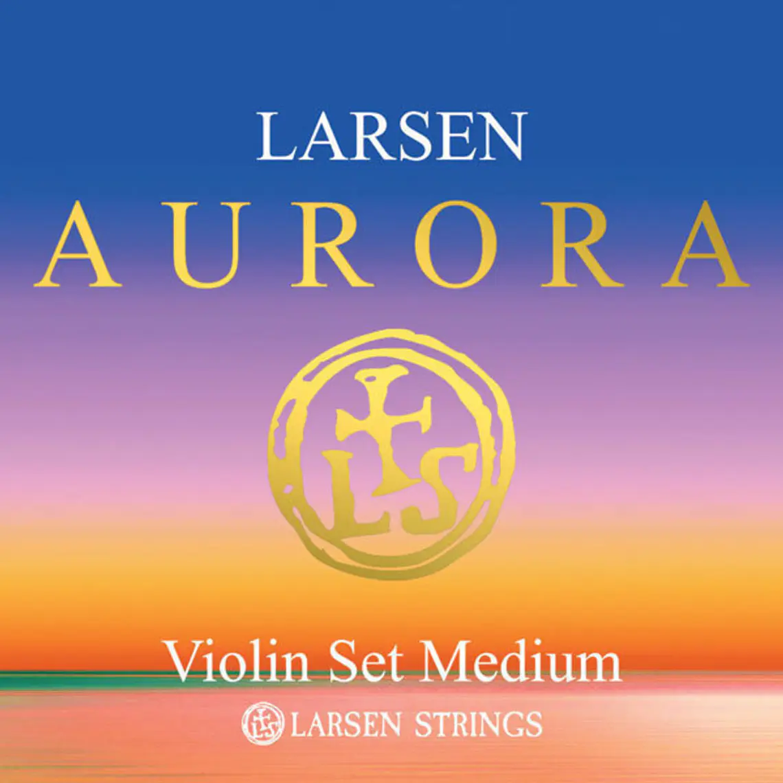 Larsen Aurora Cordas para violino Ré Alumino 1