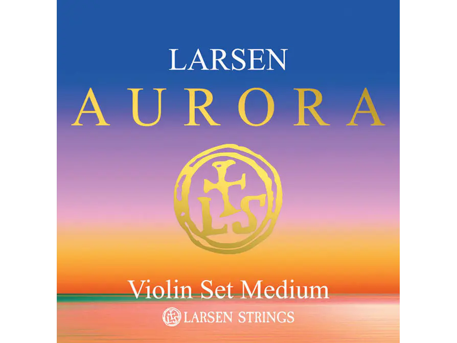 Larsen Aurora Cordas para violino Ré Alumino 1