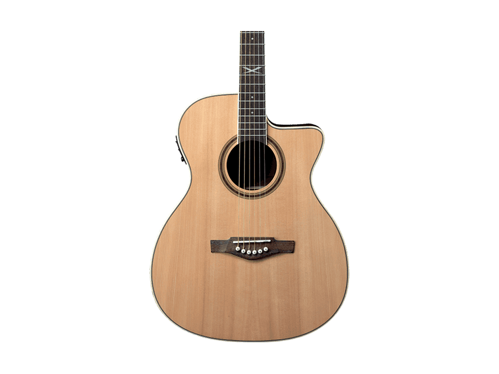 Guitarra Acústica Auditorium EKO NXT A100 A/E Cutaway Natural 1