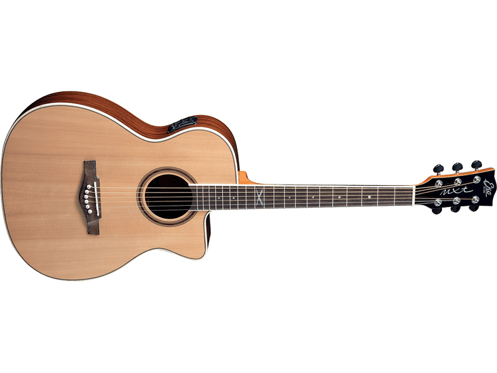 Guitarra Acústica Auditorium EKO NXT A100 A/E Cutaway Natural 4