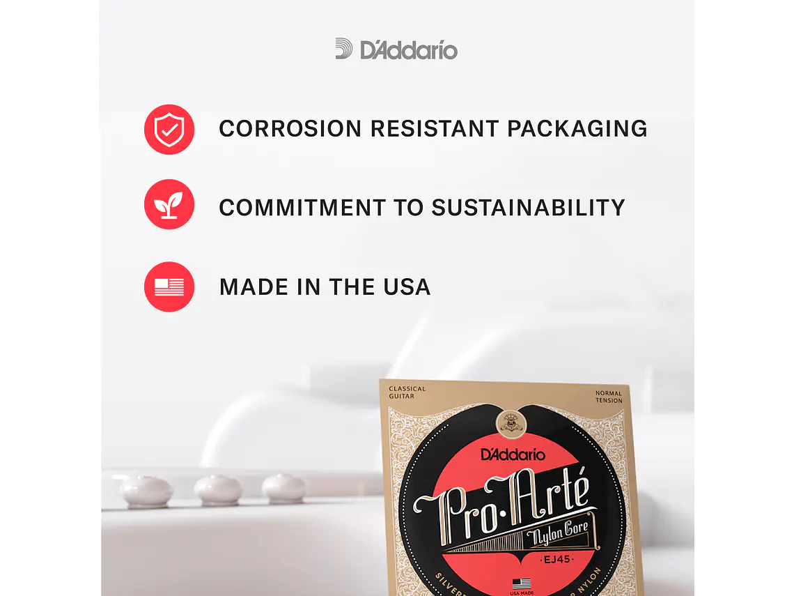 D'Addario EJ43 Light Pro-Arté Nylon 4