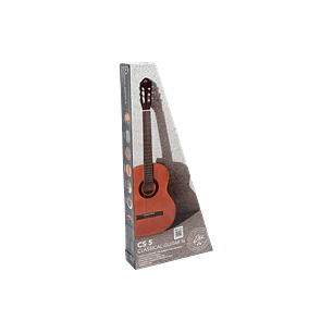 Pack Guitarra Clássica Eko CS-5 3/4 Studio Natural + acessórios