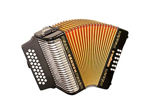 Hohner A-56211-GCF Corona II Lacado Preto