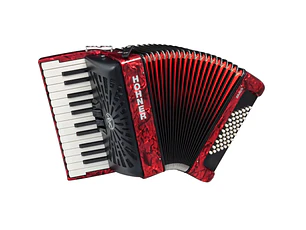 Hohner Bravo II 48 A16532 Vermelho
