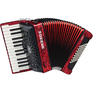 Hohner Bravo II 48 A16532 Vermelho