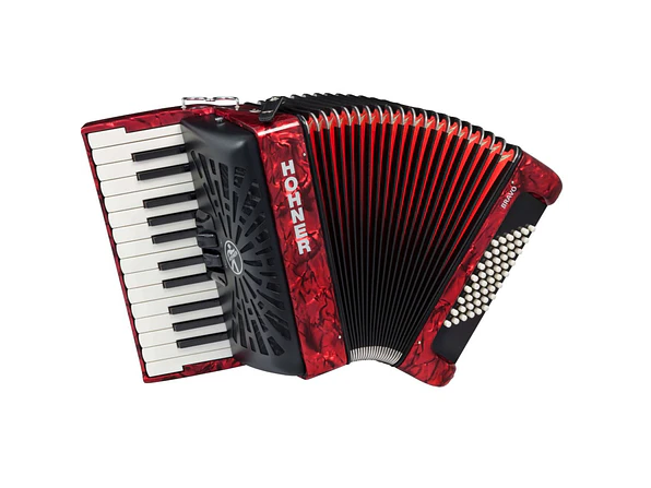 Hohner Bravo II 48 A16532 Vermelho 1