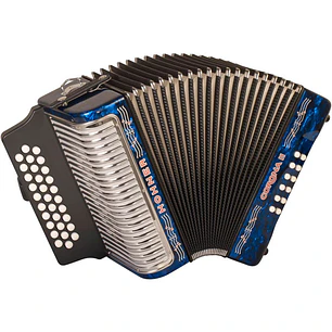 Hohner A-5624-GCF Corona II Azul