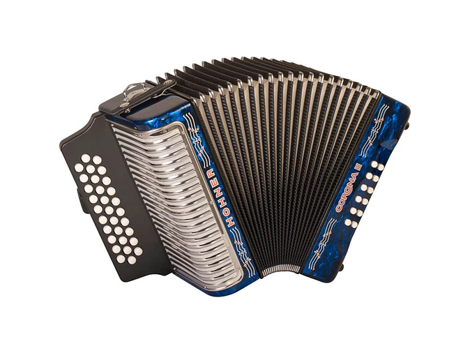 Hohner A-5624-GCF Corona II Azul 1