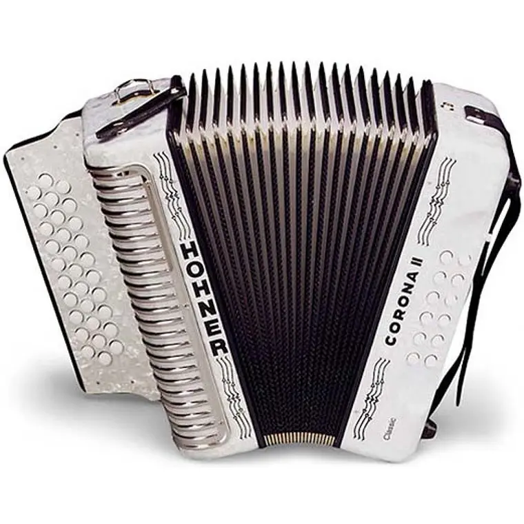 Hohner A-5622-GCF Corona II Blanco 1