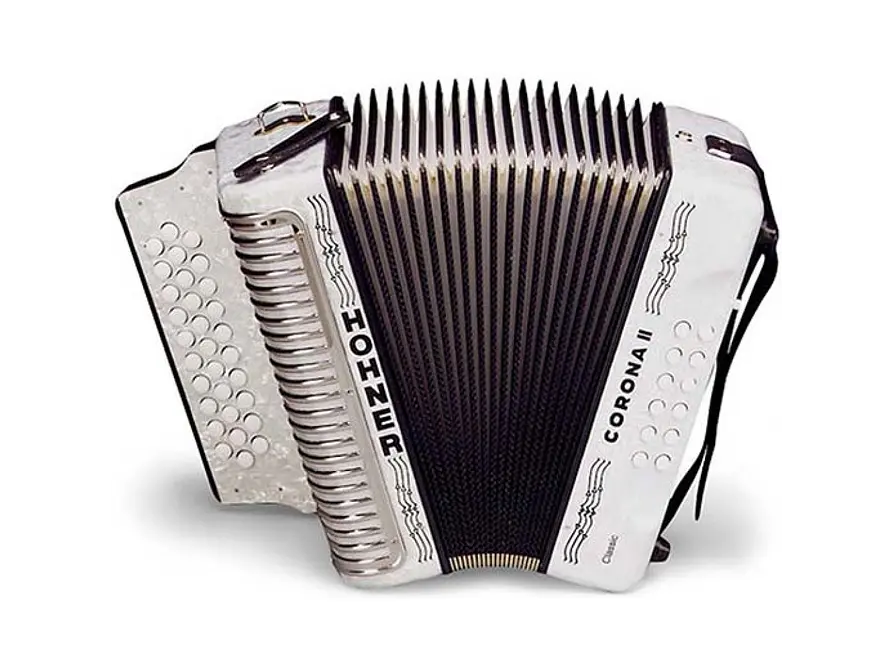 Hohner A-5622-GCF Corona II Blanco 1