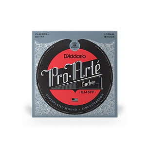 D'Addario EJ45FF Tensão Normal, Pro-Arté Carbon 