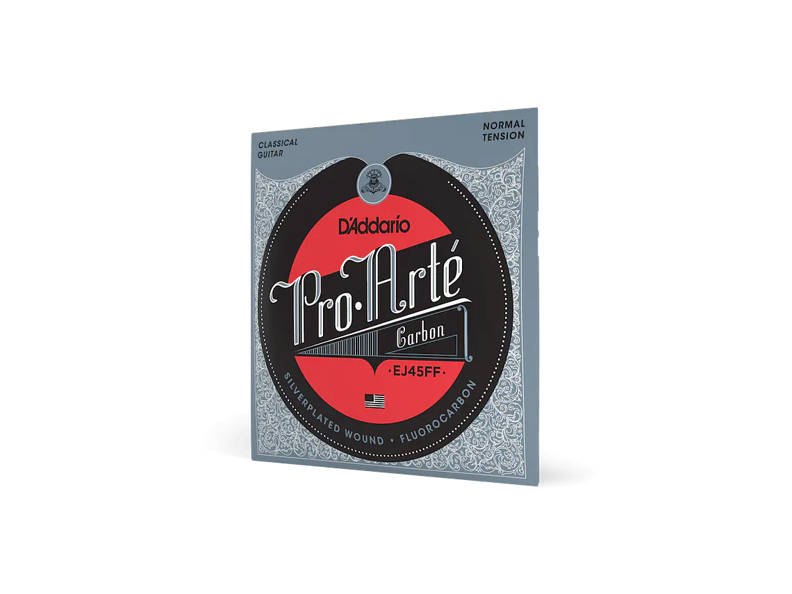 D'Addario EJ45FF Tensão Normal, Pro-Arté Carbon  2