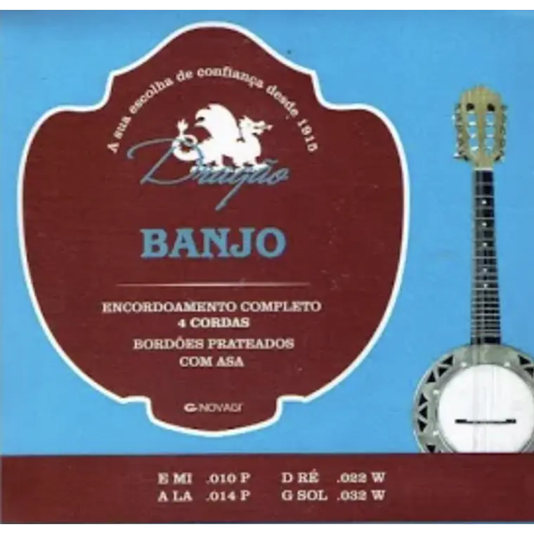 Cordas de banjo 8 cordas Ref. 035 Dragão 1