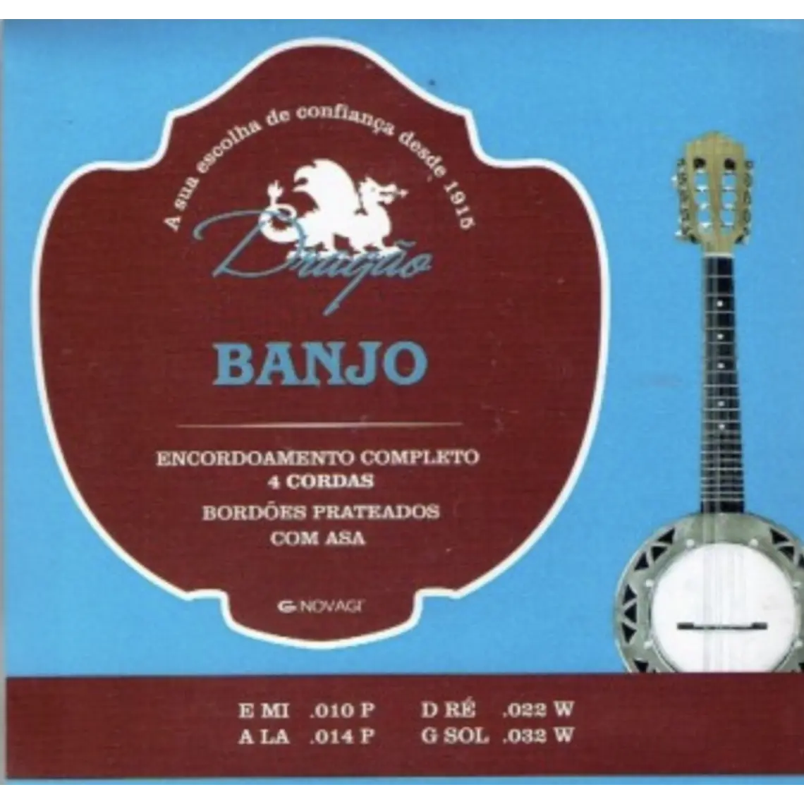 Cordas de banjo 8 cordas Ref. 032 Dragão  1