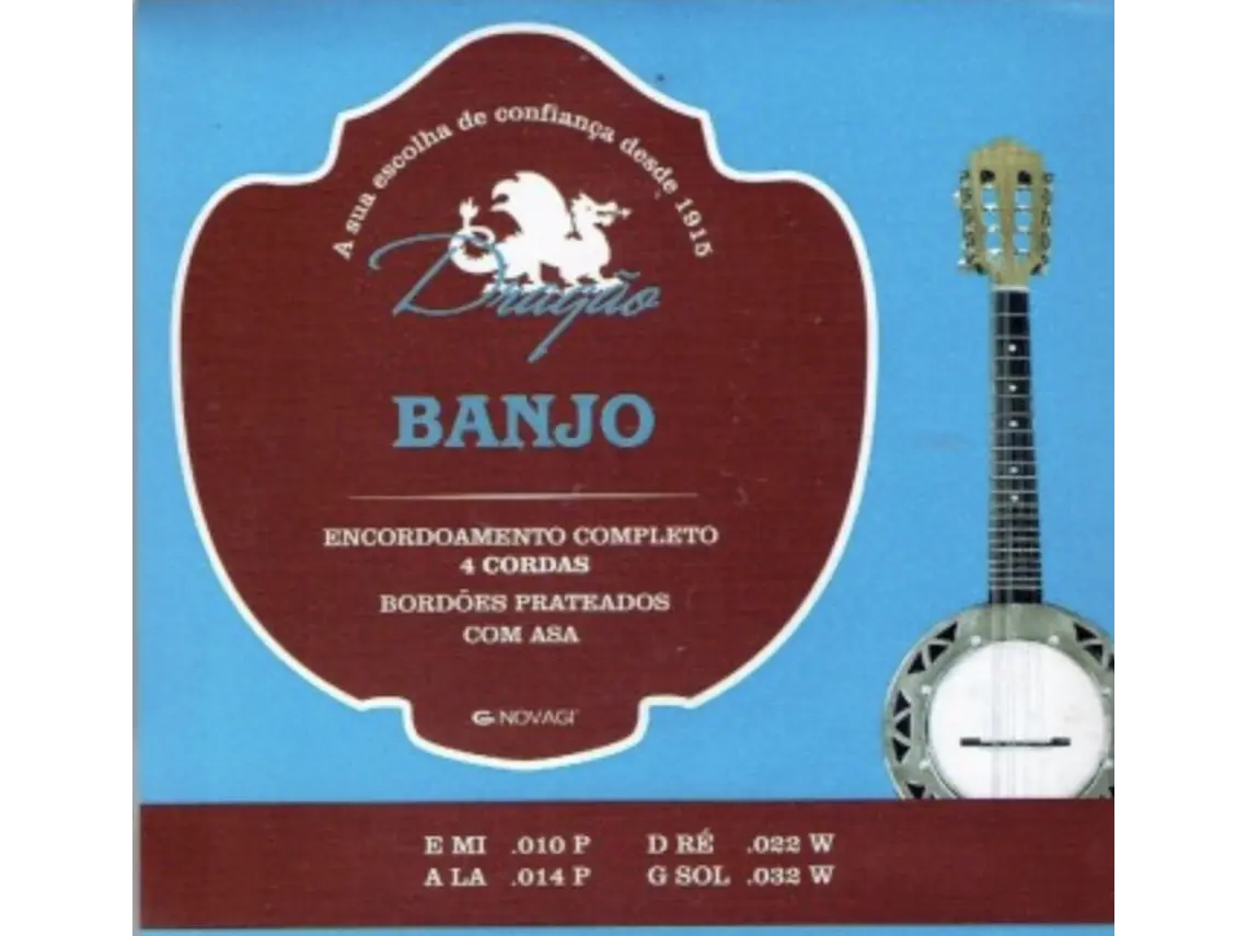 Cordas de banjo 8 cordas Ref. 032 Dragão  1