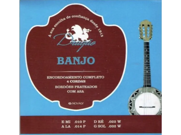 Cordas de banjo 8 cordas Ref. 032 Dragão  1