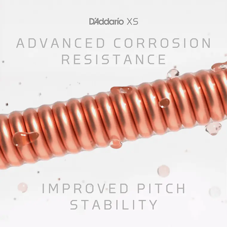 D'Addario XSABR1253 12-53 Light XS 80/20 Bronze Coated 3