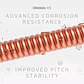 D'Addario XSABR1253 12-53 Light XS 80/20 Bronze Coated - Thumbnail 3