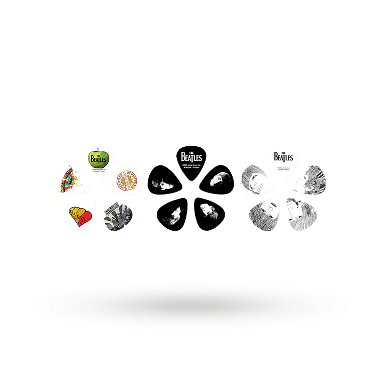 D'Addario Beatles Signature Guitar Pick Tins, Stripes 2