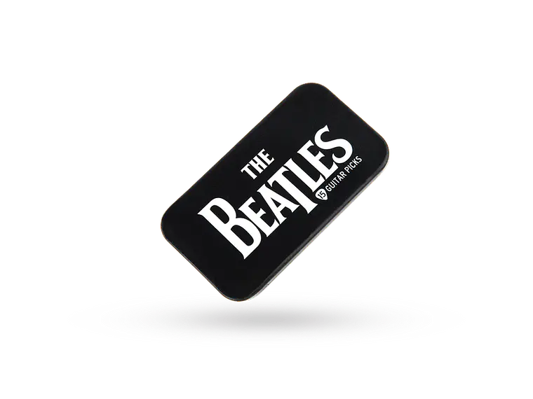 D'Addario Beatles Signature Guitar Pick Tins, Logo, 15 palhetas  3