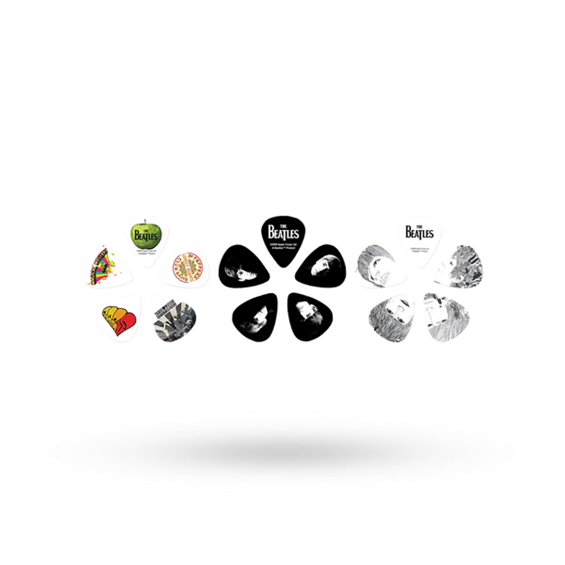 D'Addario The Beatles Sgt. Pepper's Guitar Pick Tin – 15 Palhetas, 0,70 mm 2