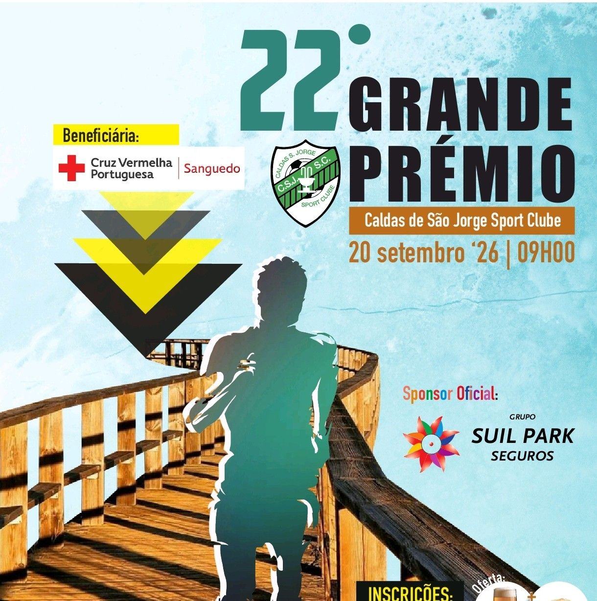 Capa do Grande Prémio de Atletismo Caldas São Jorge