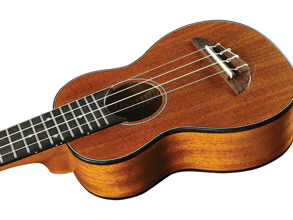 Pack Ukulele Eko Duo Soprano c/ saco e acessórios 4