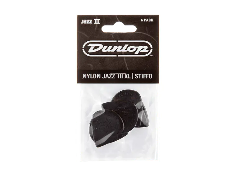 Nylon Jazz III XL STIFFO - 1,38 mm (6 palhetas) 1