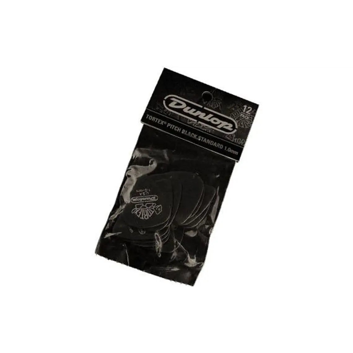 Tortex STD Pitch Black 1,00MM (12 unidades) 1
