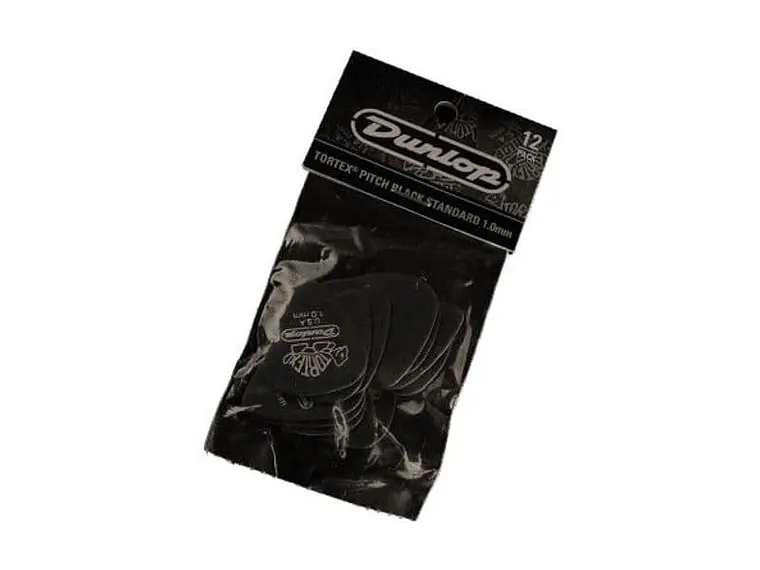 Tortex STD Pitch Black 1,00MM (12 unidades) 1