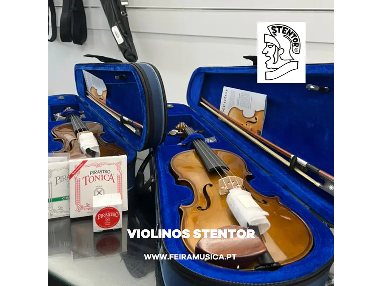 Violino Stentor Student I 4/4 c/estojo e arco 4