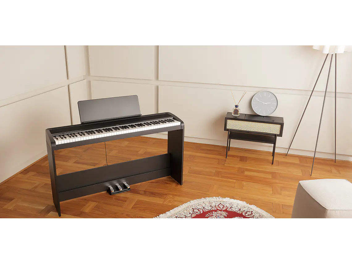 Korg B2+ SP com móvel e três pedais 4