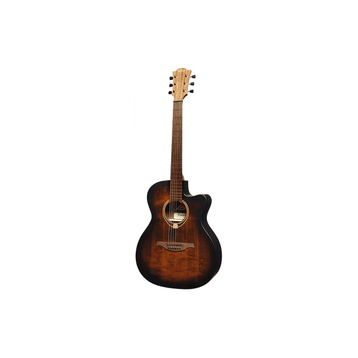 Lâg Auditorium Cutaway Tramontane 70 A/E - Black & Brown 3