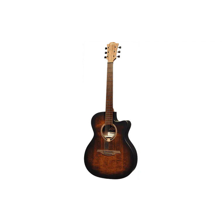 Lâg Auditorium Cutaway Tramontane 70 A/E - Black & Brown 3