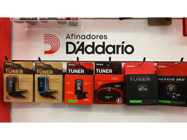 Afinador D'Addario Eclipse Tuner PW-CT-17BK - Preto 4