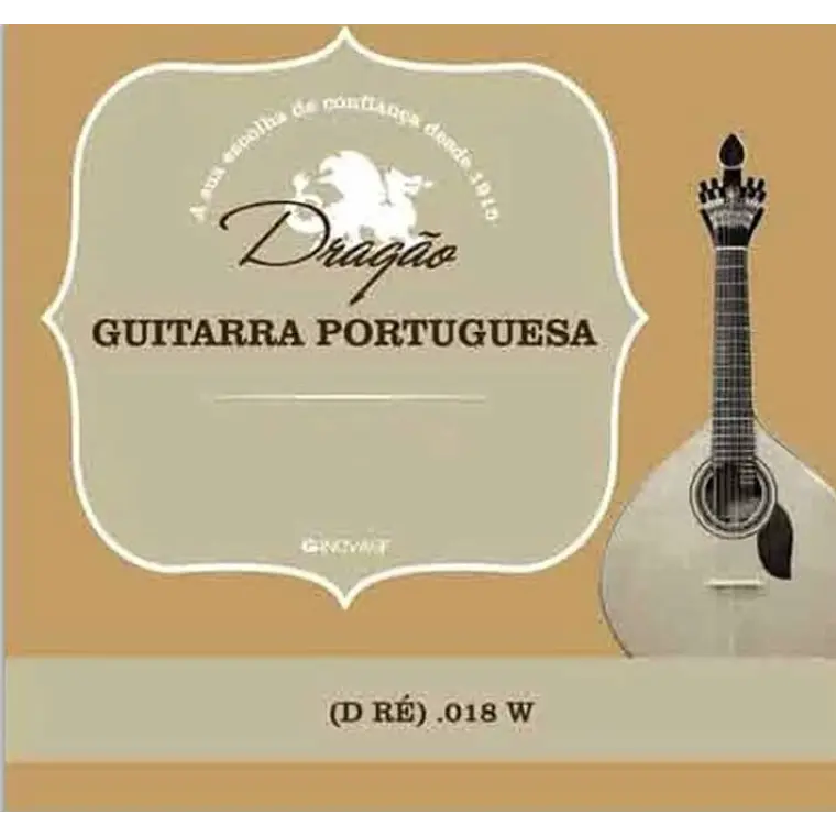 CORDA GUITARRA PORTUGUESA SILVER D RE 018W -GP874 1