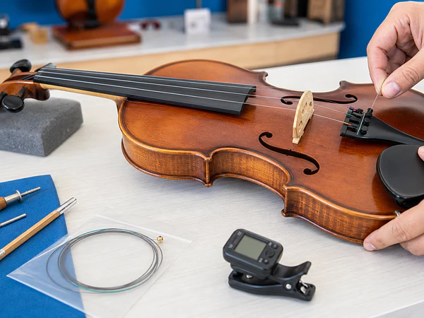 Como Trocar as Cordas do Violino | Guia Completo