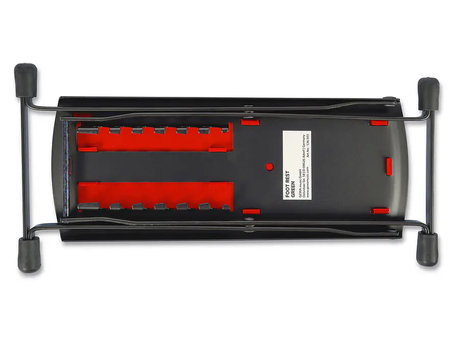 GEWA FS-10RD Apoio de pé vermelho 6